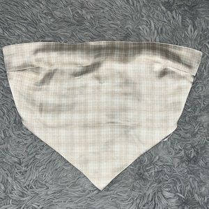 Forever 21 plaid/gingham crop top